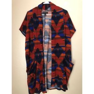 Forever21 Pattern Cardigan XL